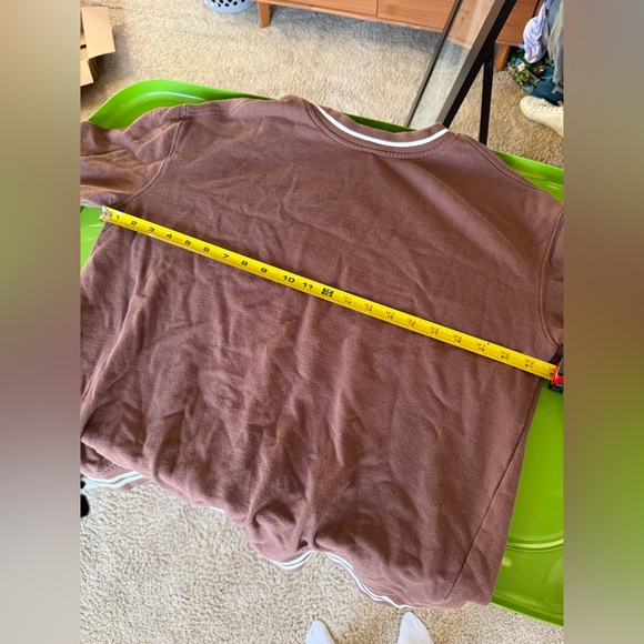 Goodfellow & Co Rust (Orange/Brown) Sweatshirt (Size M) - Picture 3 of 5